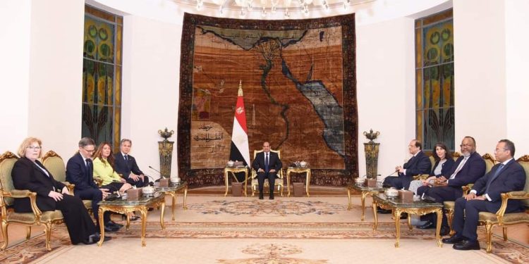 Al-Sissi se réunit avec Blinken sur Gaza 1 - Le Progrès Egyptien