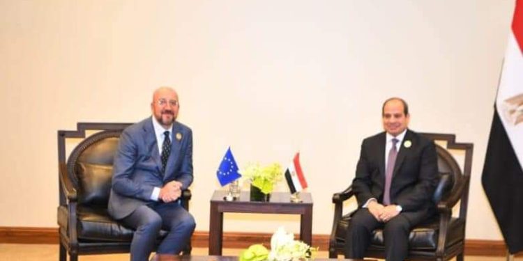 Le Président rencontre Charles Michel 2 - Le Progrès Egyptien Le Président rencontre Charles Michel 1 - Le Progrès Egyptien