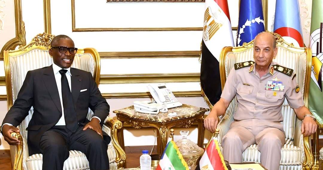 Zaki rencontre le premier vice-président de la République de Guinée équatoriale 1 - Le Progrès Egyptien