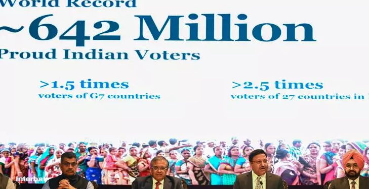 Inde : 642 millions d’électeurs ont voté, victoire de Modi pressentie 2 - Le Progrès Egyptien Inde : 642 millions d’électeurs ont voté, victoire de Modi pressentie 1 - Le Progrès Egyptien