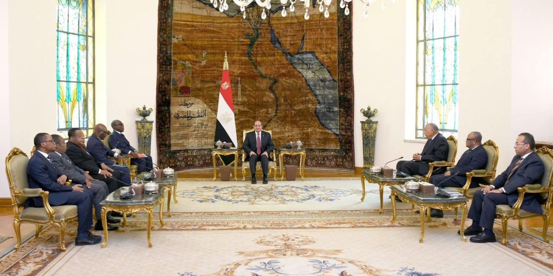 Entretien d’Al-Sissi avec le vice-président de la Guinée Equatoriale 1 - Le Progrès Egyptien