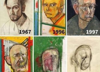 Atteint d’Alzheimer, cet artiste a peint son autoportrait jusqu’au bout