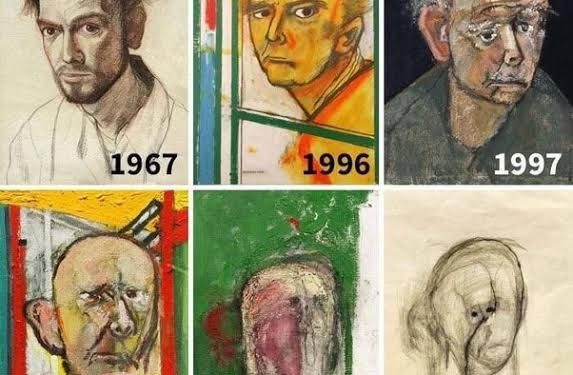 Atteint d’Alzheimer, cet artiste a peint son autoportrait jusqu’au bout 2 - Le Progrès Egyptien Atteint d’Alzheimer, cet artiste a peint son autoportrait jusqu’au bout 1 - Le Progrès Egyptien