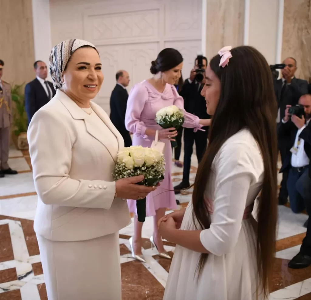 L'épouse du Président reçoit Mme Tamara Vučić 4 - Le Progrès Egyptien L'épouse du Président reçoit Mme Tamara Vučić 3 - Le Progrès Egyptien