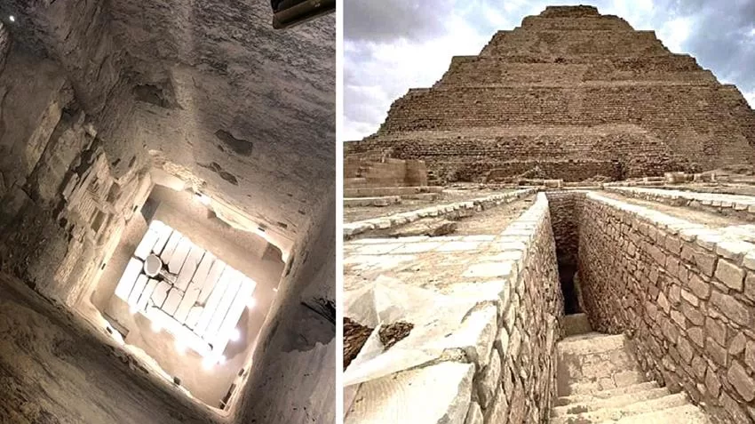 La première pyramide a-t-elle été construite grâce à un monte-charge hydraulique ? 4 - Le Progrès Egyptien La première pyramide a-t-elle été construite grâce à un monte-charge hydraulique ? 3 - Le Progrès Egyptien