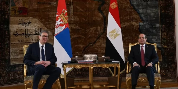 Le Président serbe remercie Al-Sissi pour son hospitalité (Photos) 2 - Le Progrès Egyptien Le Président serbe remercie Al-Sissi pour son hospitalité (Photos) 1 - Le Progrès Egyptien