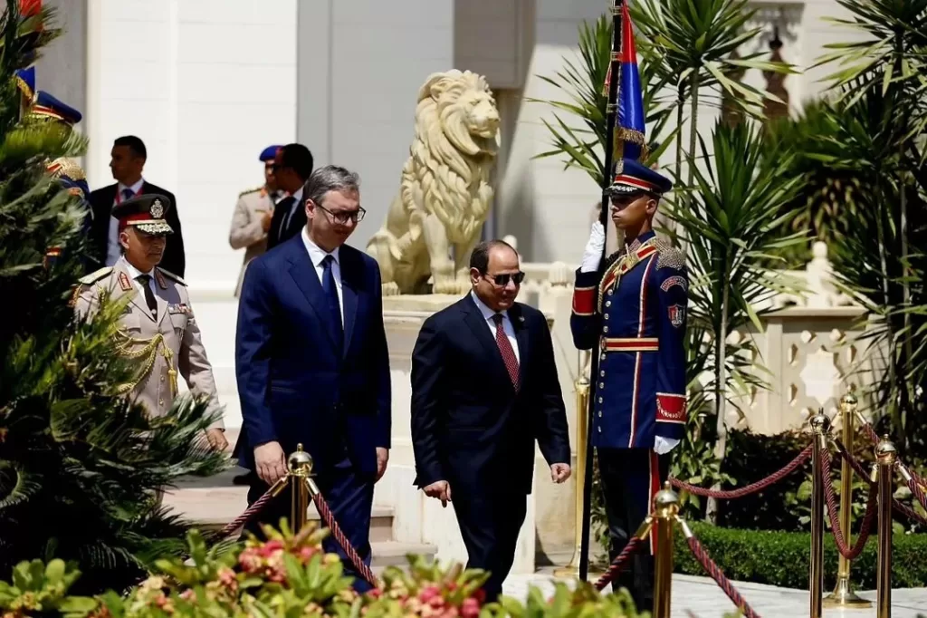 Le Président serbe remercie Al-Sissi pour son hospitalité (Photos) 10 - Le Progrès Egyptien Le Président serbe remercie Al-Sissi pour son hospitalité (Photos) 9 - Le Progrès Egyptien