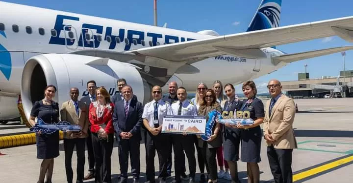 Premiers vols d’EgyptAir à l'aéroport de Zurich 2 - Le Progrès Egyptien Premiers vols d’EgyptAir à l'aéroport de Zurich 1 - Le Progrès Egyptien