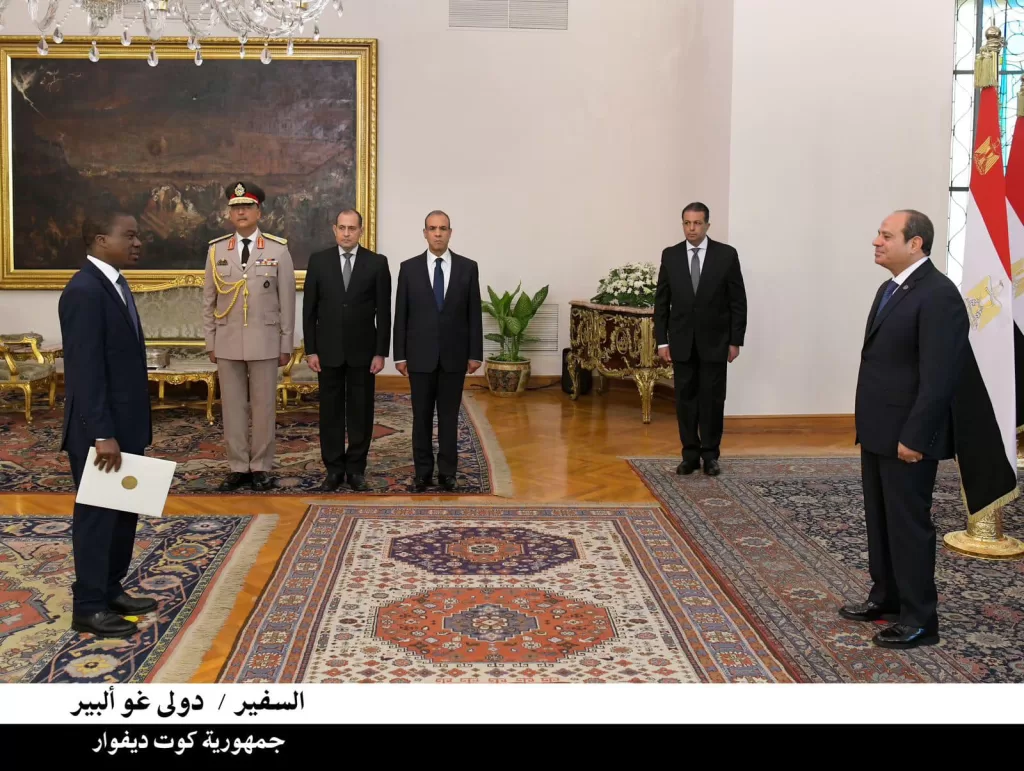 Le Président Al-Sissi reçoit les lettres de créance de 12 nouveaux ambassadeurs 16 - Le Progrès Egyptien Le Président Al-Sissi reçoit les lettres de créance de 12 nouveaux ambassadeurs 15 - Le Progrès Egyptien