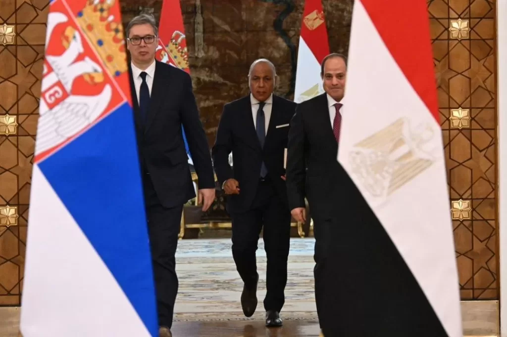 Le Président serbe : Signature d’accords de coopération entre l’Egypte et la Serbie 10 - Le Progrès Egyptien Le Président serbe : Signature d’accords de coopération entre l’Egypte et la Serbie 9 - Le Progrès Egyptien