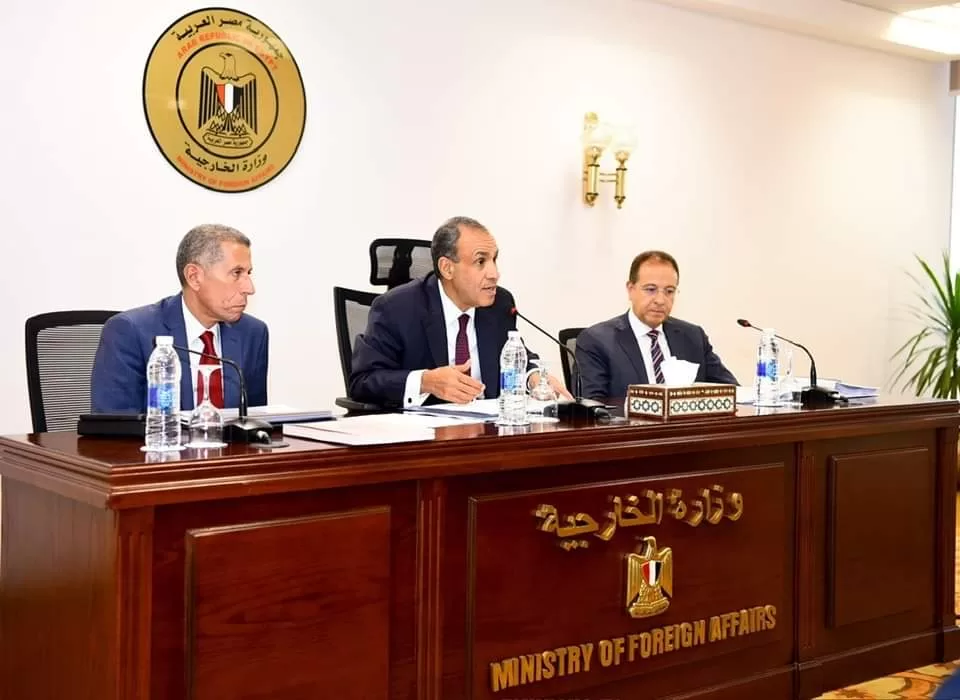Le ministre des AE assiste à la prestation de serment des nouveaux attachés diplomatiques 4 - Le Progrès Egyptien Le ministre des AE assiste à la prestation de serment des nouveaux attachés diplomatiques 3 - Le Progrès Egyptien