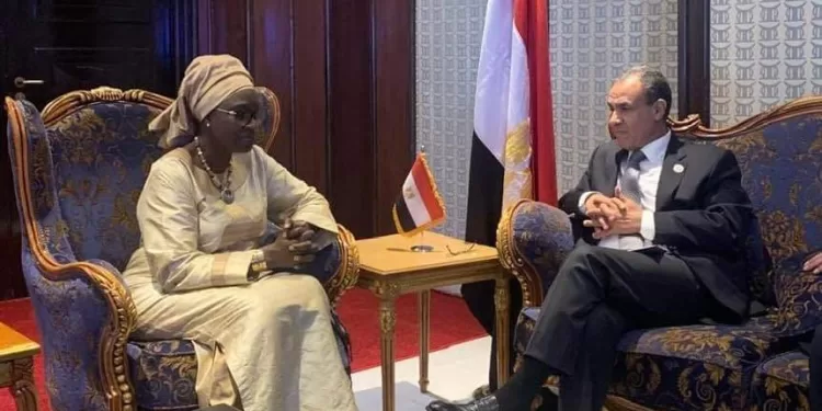 Abdel-Aati rencontre la ministre sénégalaise des AE 1 - Le Progrès Egyptien