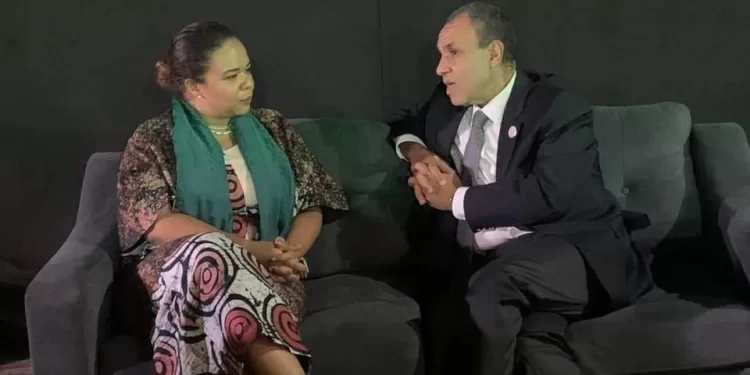 Abdel-Aati s'entretient avec la ministre congolaise des AE 2 - Le Progrès Egyptien Abdel-Aati s'entretient avec la ministre congolaise des AE 1 - Le Progrès Egyptien