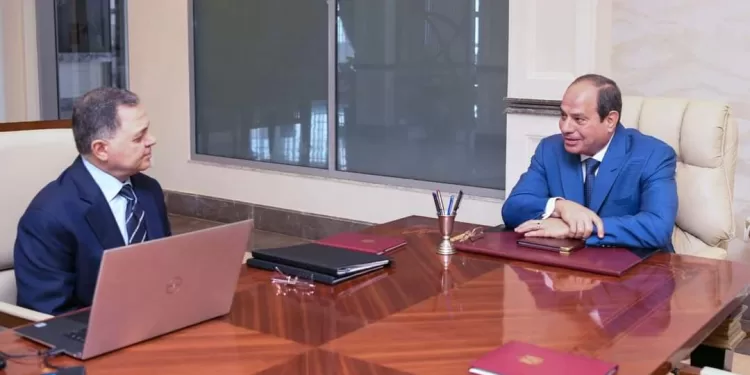 Le Président reçoit le ministre de l'Intérieur 1 - Le Progrès Egyptien