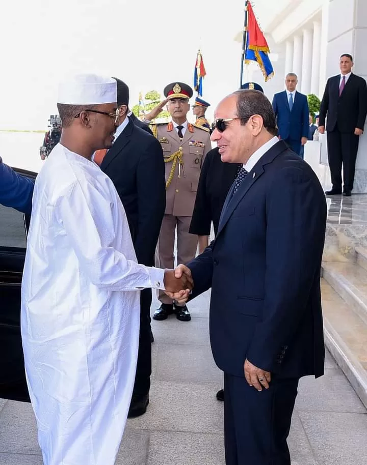 Al-Sissi reçoit le président de Tchad 4 - Le Progrès Egyptien Al-Sissi reçoit le président de Tchad 3 - Le Progrès Egyptien