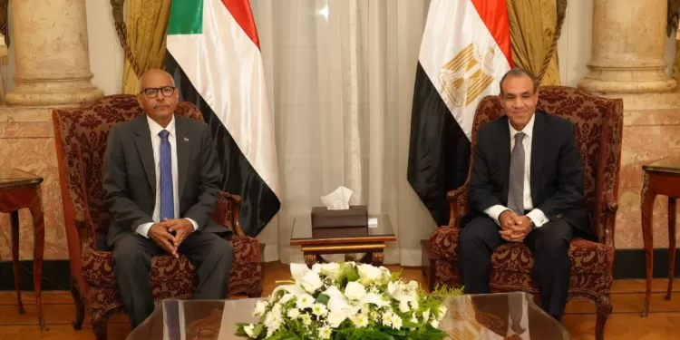 Abdel Aati reçoit son homologue soudanais 1 - Le Progrès Egyptien