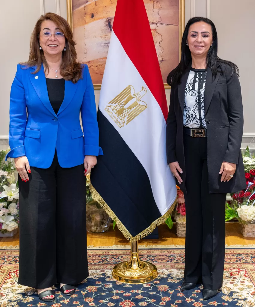 La ministre de la Solidarité reçoit la sous-secrétaire générale de l'ONU 4 - Le Progrès Egyptien La ministre de la Solidarité reçoit la sous-secrétaire générale de l'ONU 3 - Le Progrès Egyptien