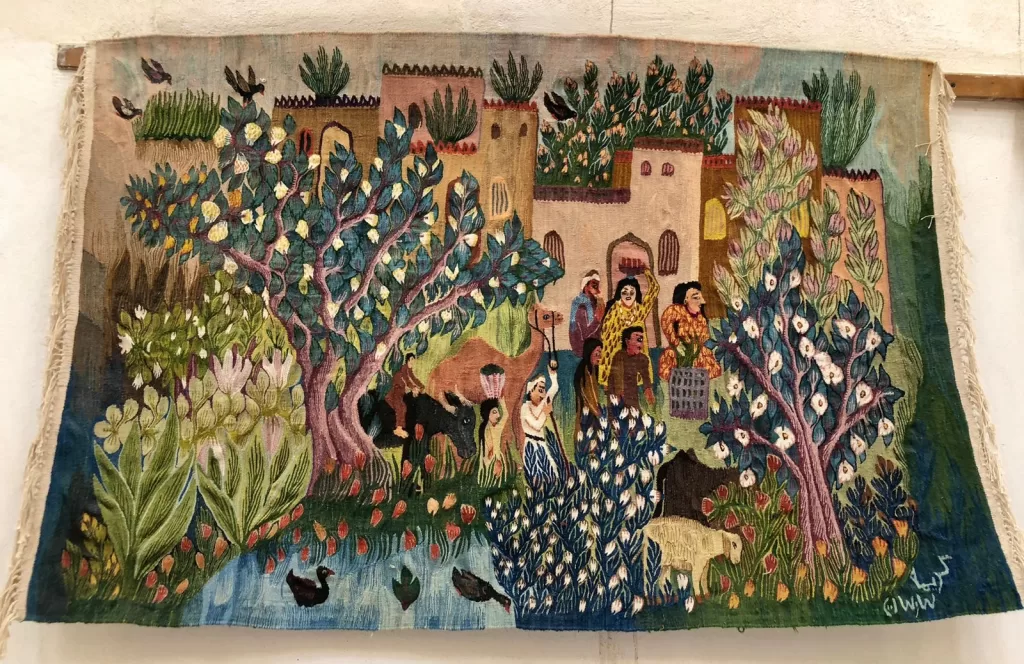 Au village de Haraneya, des tapis pittoresques sont nés des cordes du métier à tisser 14 - Le Progrès Egyptien Au village de Haraneya, des tapis pittoresques sont nés des cordes du métier à tisser 13 - Le Progrès Egyptien