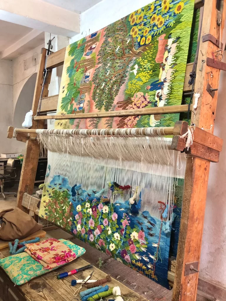 Au village de Haraneya, des tapis pittoresques sont nés des cordes du métier à tisser 18 - Le Progrès Egyptien Au village de Haraneya, des tapis pittoresques sont nés des cordes du métier à tisser 17 - Le Progrès Egyptien