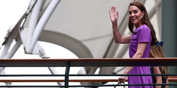 La princesse Kate assiste à la finale hommes de Wimbledon, sa deuxième apparition 1 - Le Progrès Egyptien