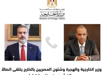 Entretien téléphonique Abdel Aati et son homologue turc