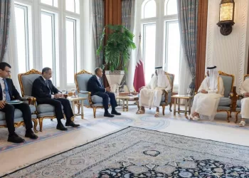 Le chef de la diplomatie égyptienne reçu par l’émir du Qatar