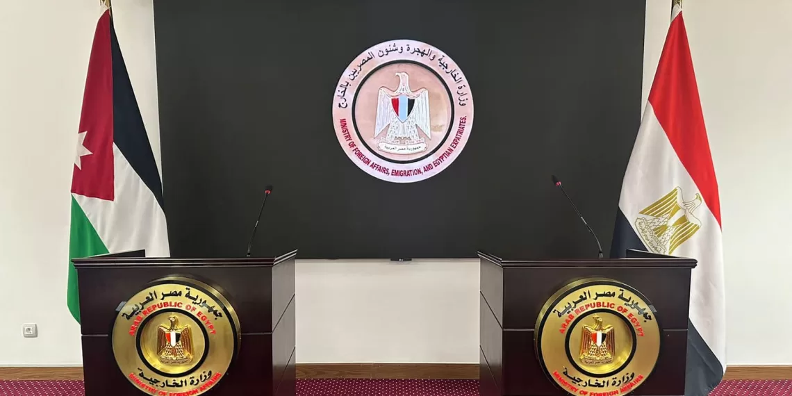 Tête-à-tête entre les ministres égyptien et jordanien des AE 1 - Le Progrès Egyptien