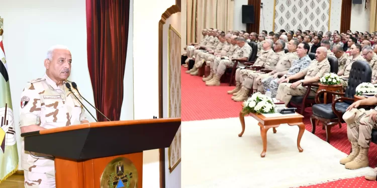 Rencontre avec des militaires et commandants de la Zone militaire Centrale 1 - Le Progrès Egyptien