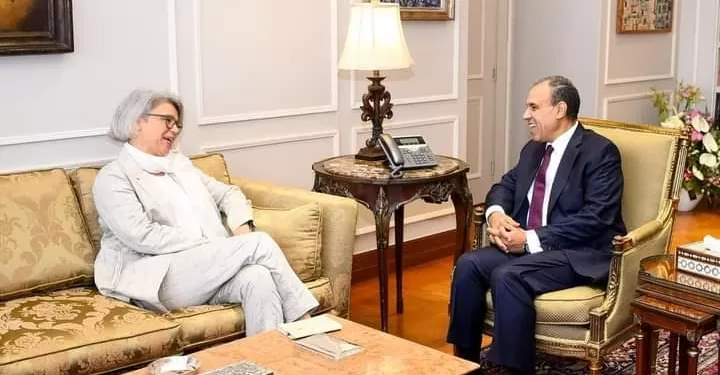 Le ministre des AE reçoit l'envoyée spéciale de l'UE pour la corne d'Afrique 2 - Le Progrès Egyptien Le ministre des AE reçoit l'envoyée spéciale de l'UE pour la corne d'Afrique 1 - Le Progrès Egyptien
