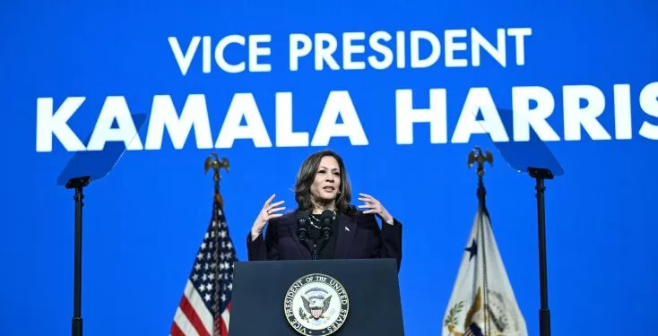 Harris, en campagne, dénonce le programme "extrémiste" de Trump  1 - Le Progrès Egyptien