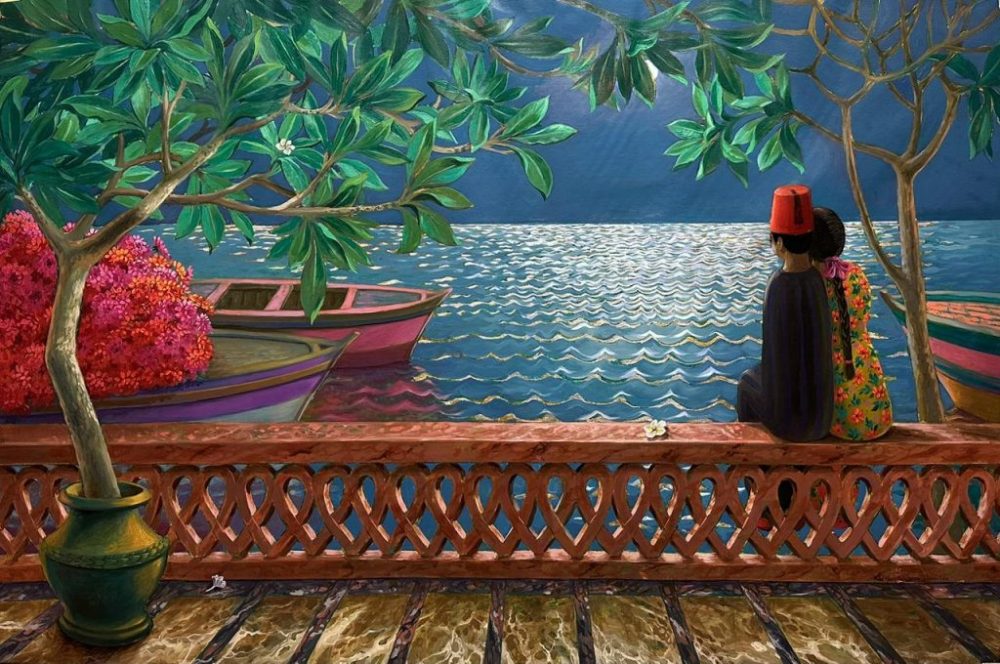« La présence du jasmin », présente le monde fantaisiste d’Adel Moustafa à l’abri des conflits 4 - Le Progrès Egyptien « La présence du jasmin », présente le monde fantaisiste d’Adel Moustafa à l’abri des conflits 3 - Le Progrès Egyptien