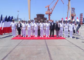 Visite du chef d’Etat-major, l’amiral Nicolas Vaujour à la Marine égyptienne