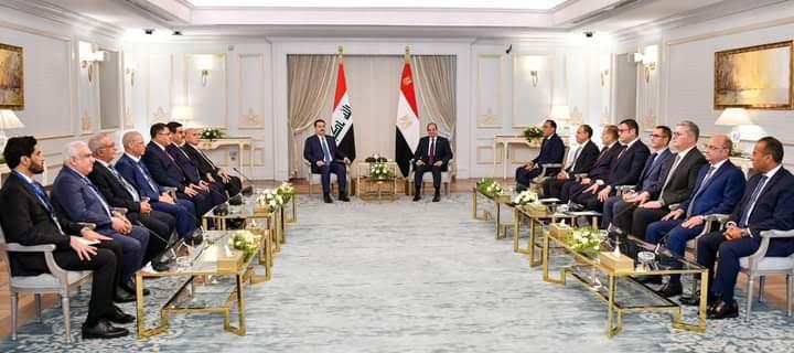 Le Président reçoit le Premier ministre irakien 6 - Le Progrès Egyptien Le Président reçoit le Premier ministre irakien 5 - Le Progrès Egyptien