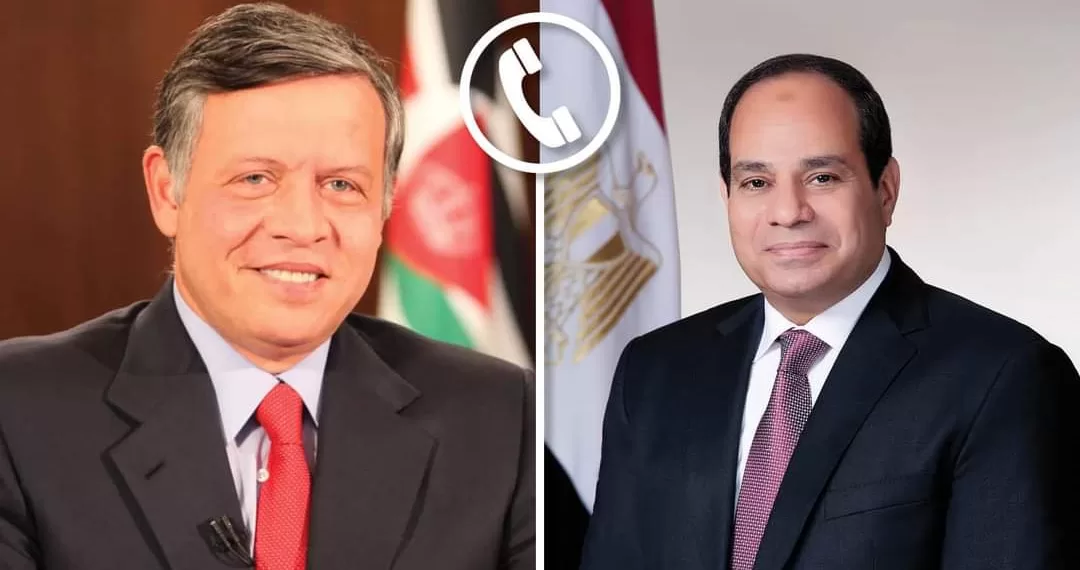 Al-Sissi et Abdallah II examinent la situation à Gaza 1 - Le Progrès Egyptien