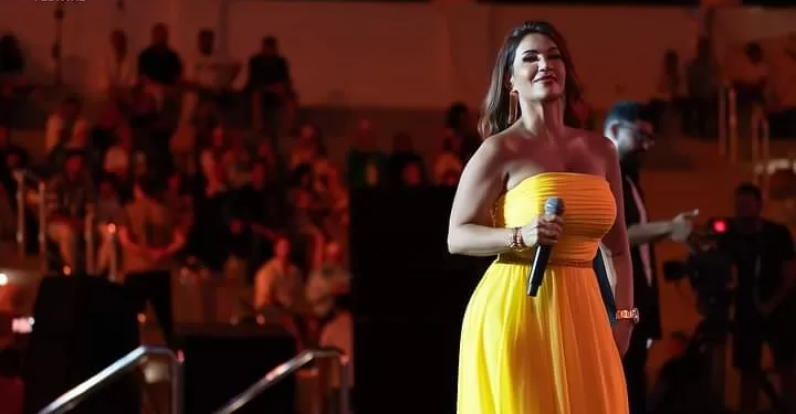 Diana Haddad offre une performance exceptionnelle lors de son concert au Festival de la Nouvelle Alamein 2 - Le Progrès Egyptien Diana Haddad offre une performance exceptionnelle lors de son concert au Festival de la Nouvelle Alamein 1 - Le Progrès Egyptien