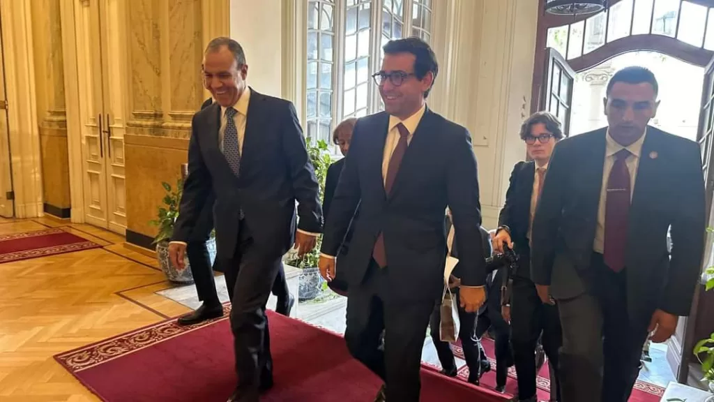 Abdel-Aati s'entretient avec son homologue français (Photos) 13 - Le Progrès Egyptien