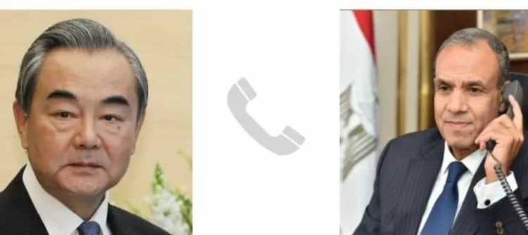 Abdel-Aati discuté avec son homologue chinois de la situation régionale  1 - Le Progrès Egyptien