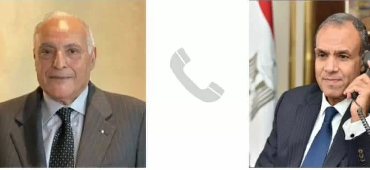 Abdel-Aati s'entretient avec son homologue algérien 1 - Le Progrès Egyptien