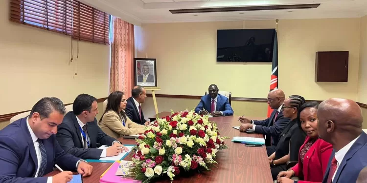 Le ministre des Affaires étrangères s’entretient avec le Président kenyan 2 - Le Progrès Egyptien Le ministre des Affaires étrangères s’entretient avec le Président kenyan 1 - Le Progrès Egyptien