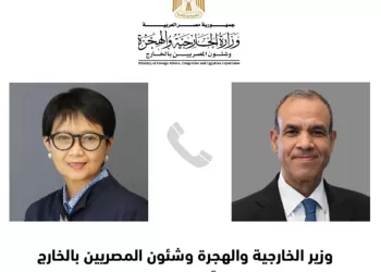 Entretien téléphonique entre Abdel Aati et son homologue indonésienne