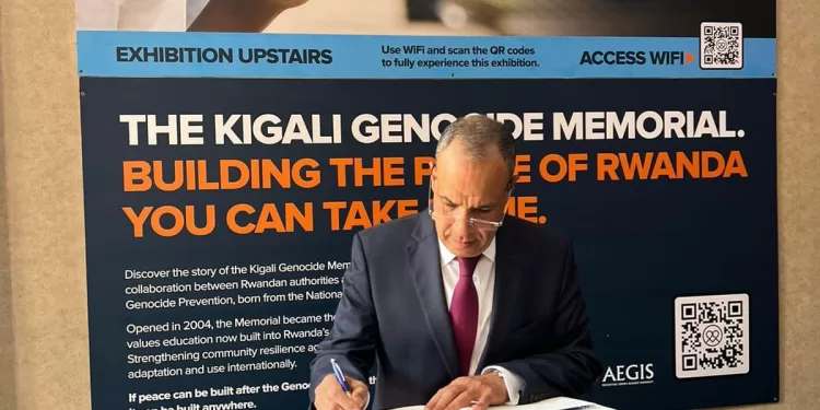 Le ministre des AE visite le Mémorial des victimes du génocide de Kigali 1 - Le Progrès Egyptien