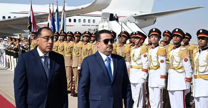 Le PM reçoit son homologue irakien à l’aéroport international d'Alamein 1 - Le Progrès Egyptien