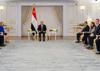 Le Président reçoit une délégation du Congrès américain