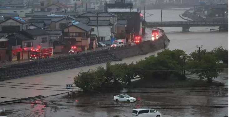 Japon : Inondations et glissements de terrain 1 - Le Progrès Egyptien