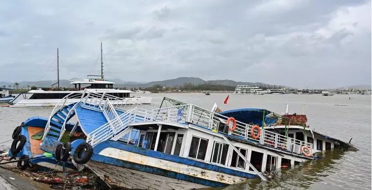 Typhon : Glissement de terrain au Vietnam 1 - Le Progrès Egyptien