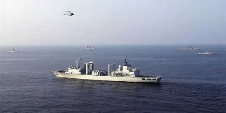 Les exercices militaires navals sino-russes ont commencé en mer du Japon 2 - Le Progrès Egyptien Les exercices militaires navals sino-russes ont commencé en mer du Japon 1 - Le Progrès Egyptien