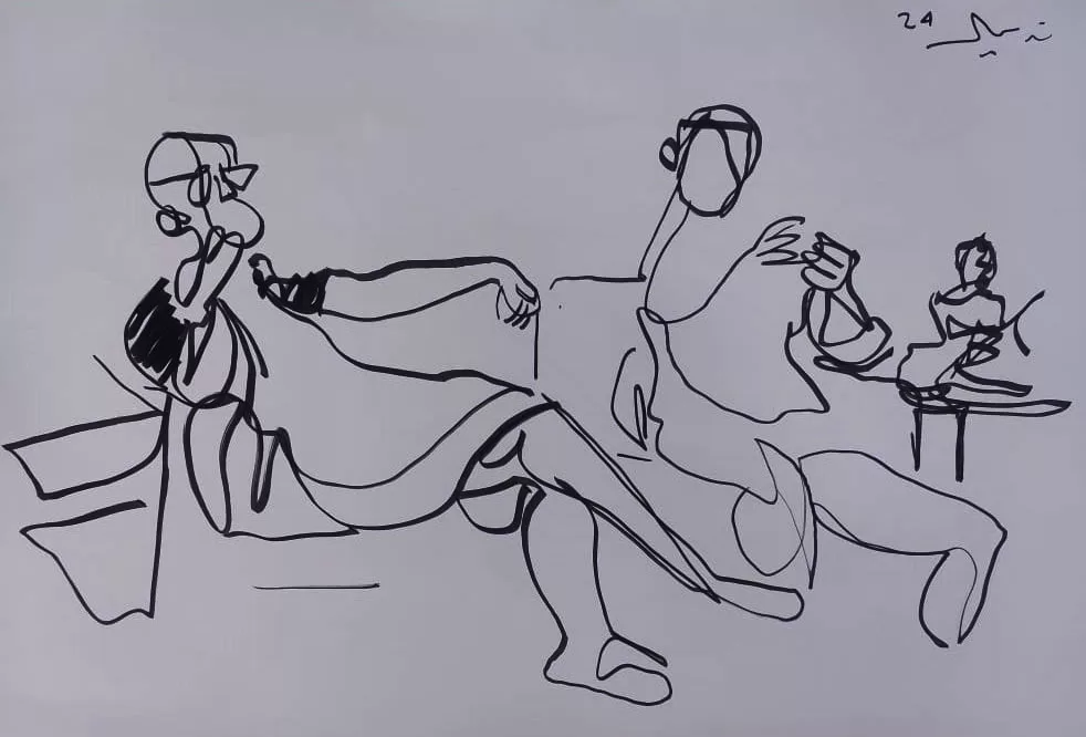 Moustafa Selim : Le maestro de l'art de l'esquisse 41 - Le Progrès Egyptien