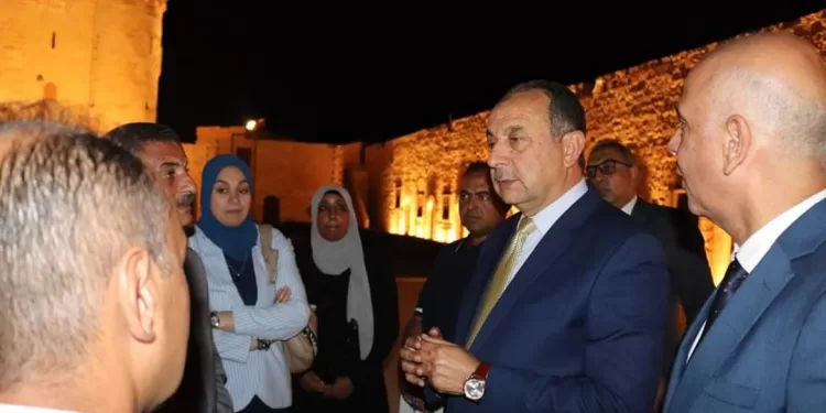 Alexandrie : Essais du spectacle «Son et Lumière» à la Citadelle de Qaitbay 1 - Le Progrès Egyptien