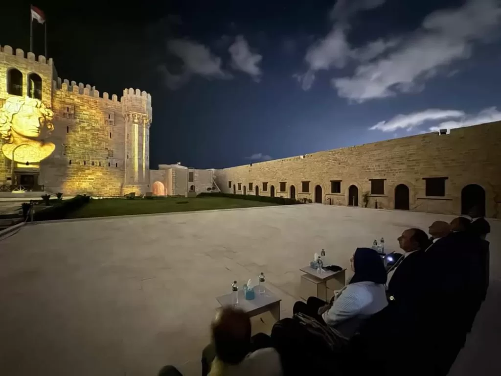 Alexandrie : Essais du spectacle «Son et Lumière» à la Citadelle de Qaitbay 4 - Le Progrès Egyptien Alexandrie : Essais du spectacle «Son et Lumière» à la Citadelle de Qaitbay 3 - Le Progrès Egyptien