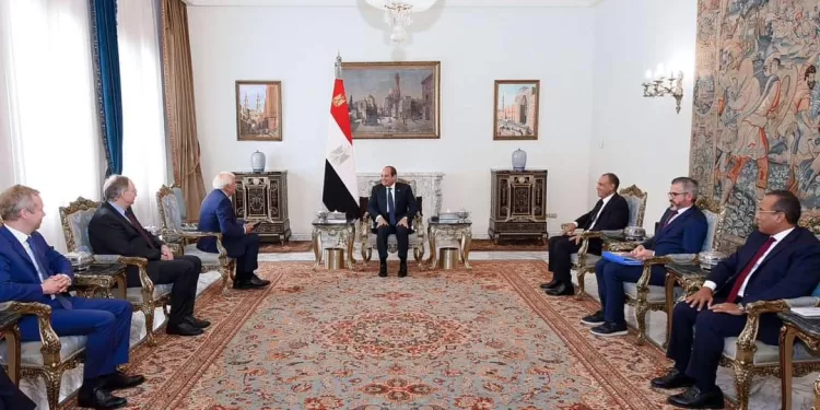 Le Président reçoit le ministre des Affaires étrangères du Danemark 1 - Le Progrès Egyptien